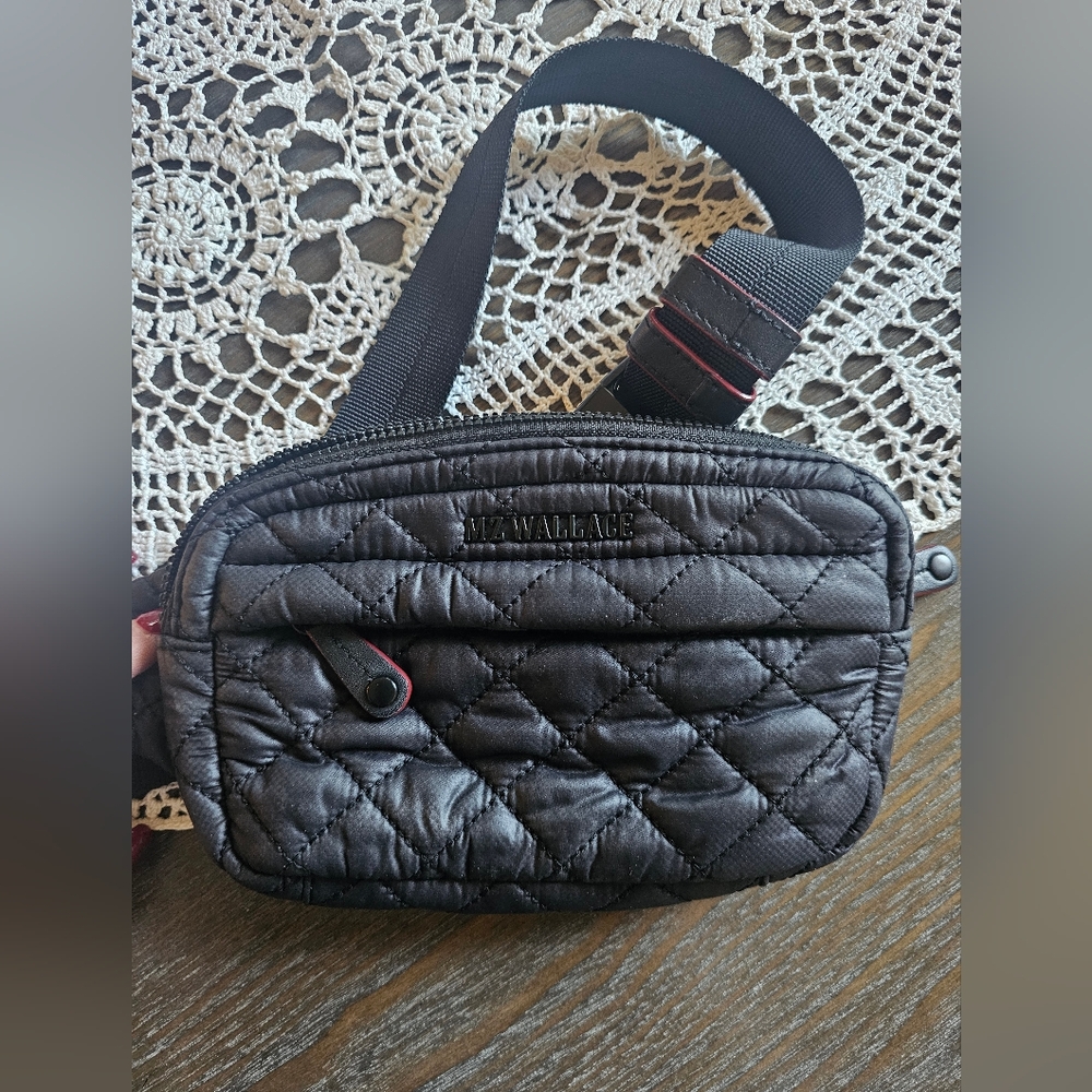 MZ WALLACE•Quilted METRO Belt Bag/ with Zippered MZ Wallace Pouch Included💫💥